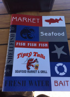 Tipsy Tails Restaurant menu