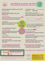 Général Café Speisekarte