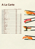 Nippon Sushi menu