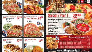 Atlas Pizza Carta