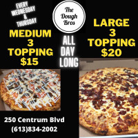 The Dough Bros menu