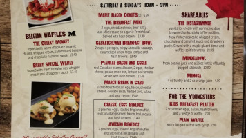 MR MIKES menu