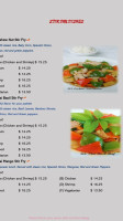 Golden Coconut Thai And Vietnamese menu