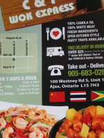 C&t Wok Express Cardápio