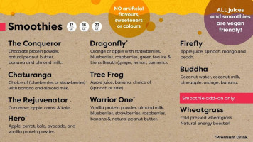 Brooklin Juice Junction And Health Shop Ajax menu