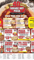 Square Boy Pizza Ajax Carta