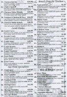 New Punjab Sweets Carte