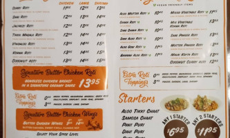 Butter Chicken Roti Ajax Carte