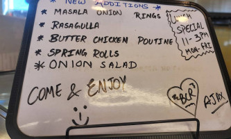 Butter Chicken Roti Ajax Carte