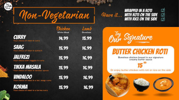 Butter Chicken Roti Ajax Carte