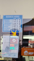 Wimpy's Diner menu