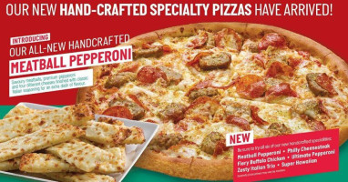 Papa Johns Pizza menu