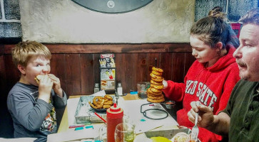 The Works Craft Burgers Beer inside