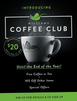 Williams Fresh Cafe Bebida