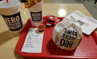 Hero Certified Burgers drink