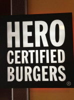 Hero Certified Burgers logo