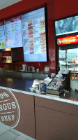 Hero Certified Burgers menu