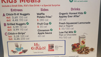 Hero Certified Burgers menu