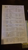 Kanda Sushi menu