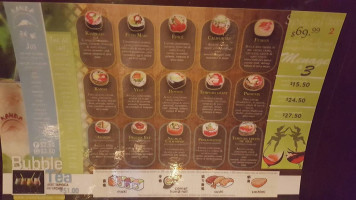 Kanda Sushi menu