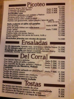 Zest menu
