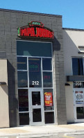 Papa Johns Pizza outside
