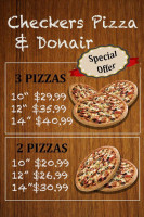 Checkers Pizza Donair (under Renovations) Call Our Whyte Ave Branch For Your Orders. menu