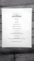 Chez Trefflé menu