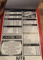 The Sherlock Holmes Pub Carte