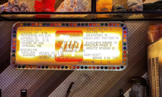 Gentile Pizza Parlour Carta