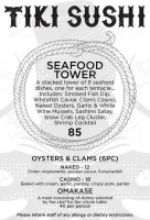 Tiki Sushi Carta