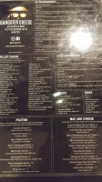 Gangster Cheese Kitchen menu