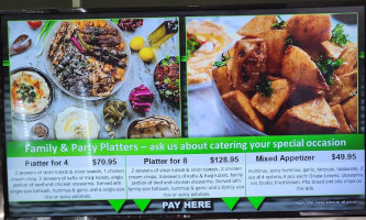 East Side Shawarma Carta