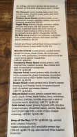 Rico's Pizza menu