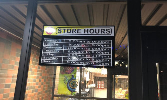 Extra Foods menu