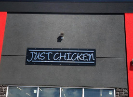 Just Chicken outside