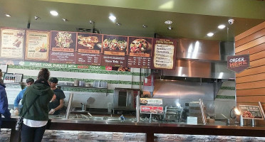 Mucho Burrito inside