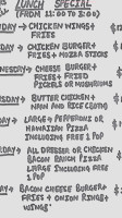 Toppers Grill menu
