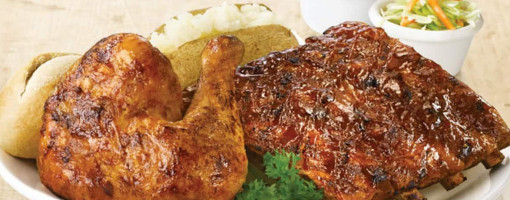 Swiss Chalet Rotisserie & Grill food