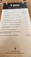 Bistro Pic Bois Taverne menu