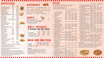 Dv Pizza Donair Menu