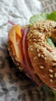 Le Trou Bagels food