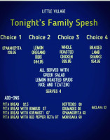 Little Village Carte