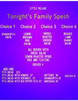 Little Village Carte