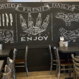 Blue Truck Barbecue À l'intérieur