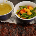 Blue Truck Barbecue Nourriture