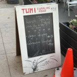 Tumi Dumpling House Carte
