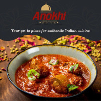Anokhi Inspired Indian Dining menu