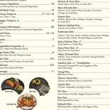 Tokyo Sushi Carte