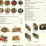 Tokyo Sushi Carte